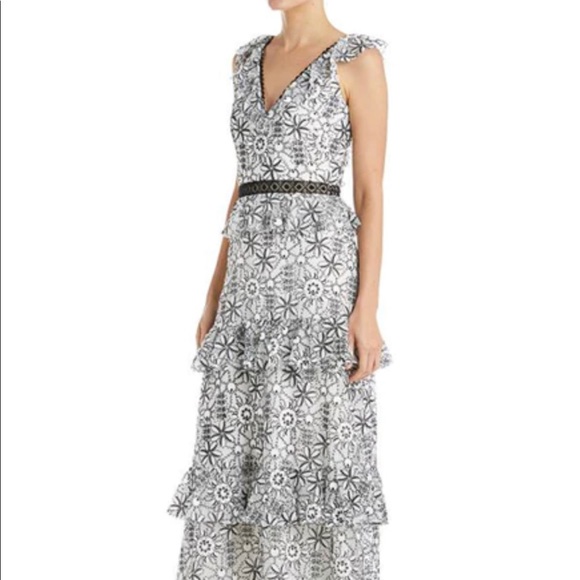 COLETTE RUFFLE GOWN BY ML MONIQUE LHUILLIER NWT - Picture 1 of 6